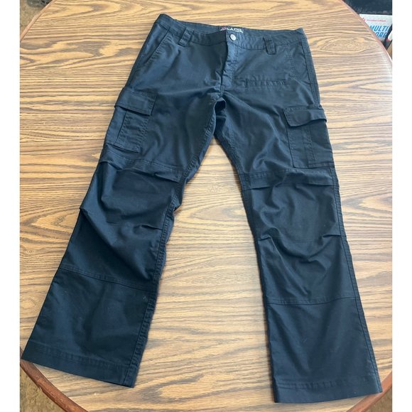 LAPG stretch ops black tactical pants size 12 short - Picture 1 of 12